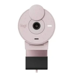 Logitech Brio 300 1080P Usb-C Webcam With Privacy Shutter - Rose